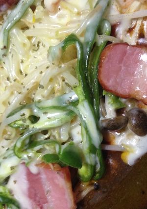 電子レンジでジャガイモのピザ風-レシピのメイン写真
