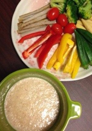 豆腐でバーニャカウダソース✾-レシピのメイン写真