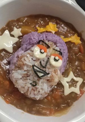 トイストーリー バズ キャラカレー-レシピのメイン写真
