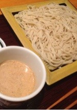 胡麻くるみつゆでざる蕎麦を。-レシピのメイン写真