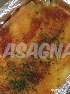 簡単!重ねるだけ!春巻きの皮でラザニア風-レシピのメイン写真