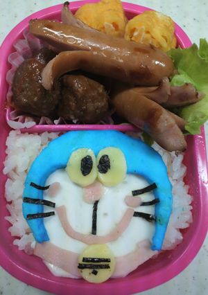 キャラ弁ドラエモン-レシピのメイン写真