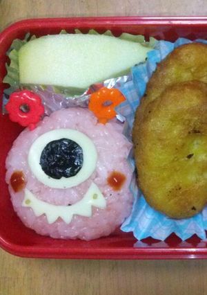 簡単♪キャラ弁*1つ目モンスター*-レシピのメイン写真
