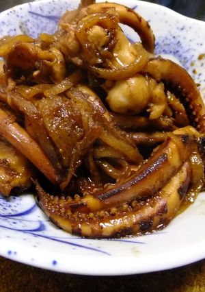 イカゲソでちょぱやイカ大根-レシピのメイン写真