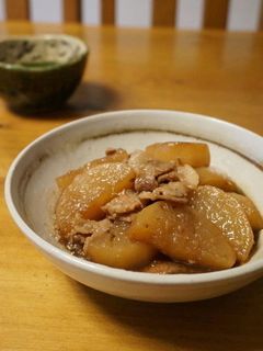 簡単*大根と豚バラ肉の煮物-レシピのメイン写真