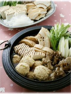 ビミサンで、鶏団子のすき焼き風鍋-レシピのメイン写真