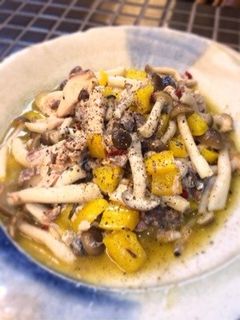缶詰@さば水煮としめじとパプリカの炒め物-レシピのメイン写真