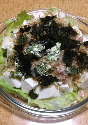 豆腐とツナのサラダ-レシピのメイン写真