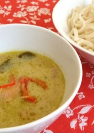 タイカレーつけ麺-レシピのメイン写真