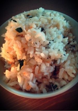 シソ香るシラスとサケの混ぜご飯-レシピのメイン写真