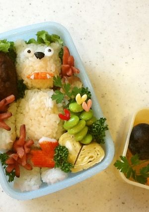 ムシューダのムッシュ熊雄♪♪のキャラ弁♪-レシピのメイン写真
