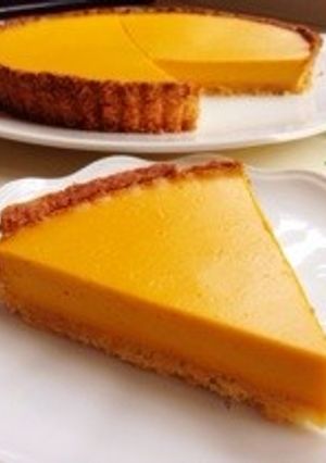 ミキサーで簡単 パンプキンタルト-レシピのメイン写真