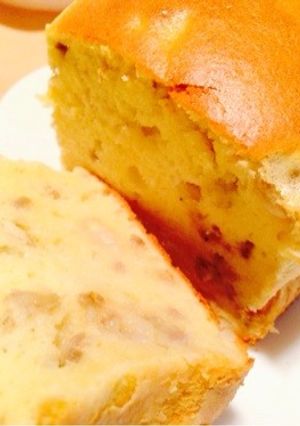 しっとりフワフワ☻バナナヨーグルトケーキ-レシピのメイン写真