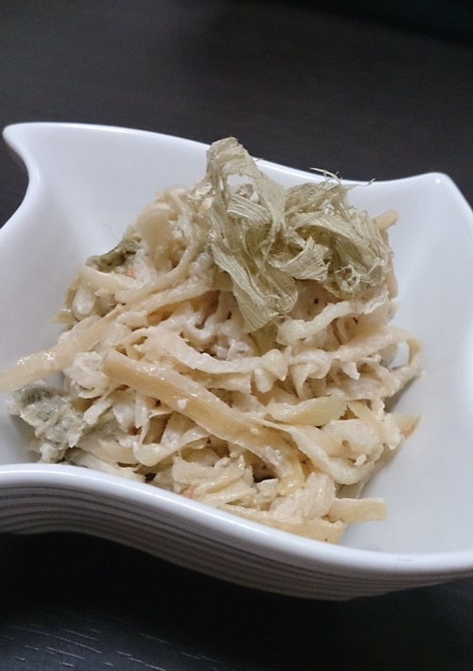 切り干し大根の梅とろろ昆布和え-レシピのメイン写真
