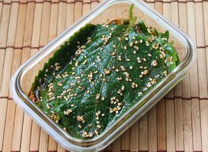 簡単☆ご飯によく合うエゴマの葉の醤油漬け-レシピのメイン写真
