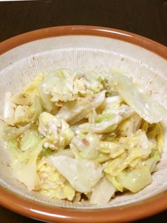 キャベツの胡麻みそマヨ和え♪-レシピのメイン写真