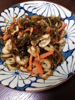 切り昆布の煮物-レシピのメイン写真