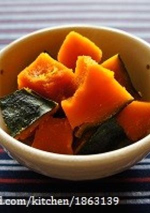 レンジで簡単♪かぼちゃの煮物-レシピのメイン写真