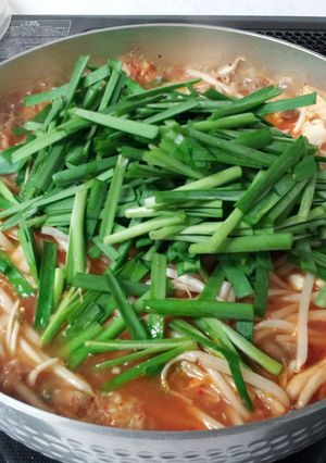 アサリと豚肉のチゲ豆腐鍋☆-レシピのメイン写真