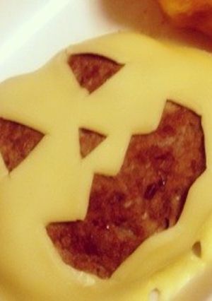 ハロウィンハンバーグ-レシピのメイン写真