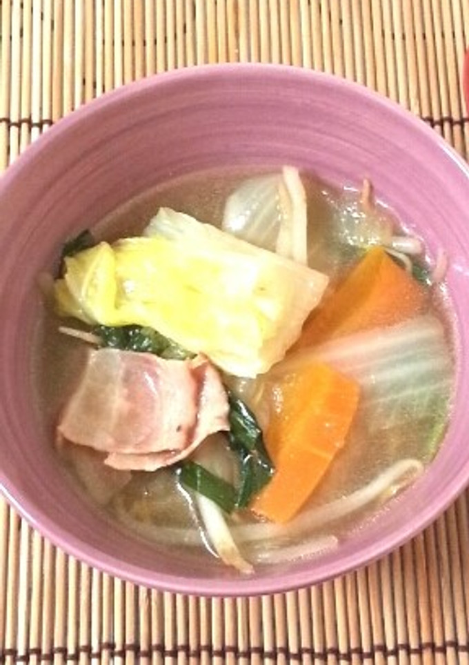 さっぱりたっぷり野菜の柚子胡椒スープ-レシピのメイン写真