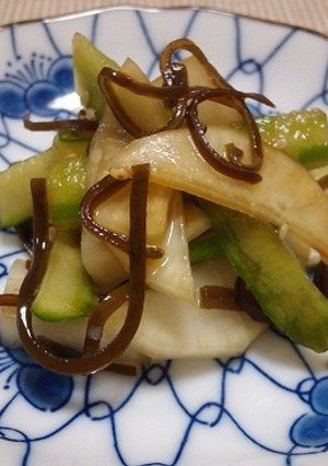 ダイコンとキュウリの浅漬け-レシピのメイン写真