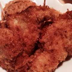 รูปของ カレー味☻一口チキンカツ
