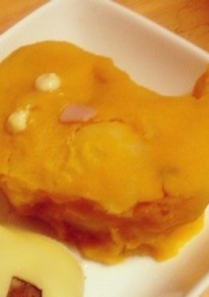 南瓜ポテトサラダ おばけの形♪-レシピのメイン写真