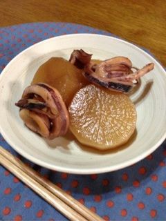 イカと大根の煮物-レシピのメイン写真