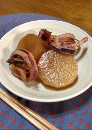 イカと大根の煮物-レシピのメイン写真