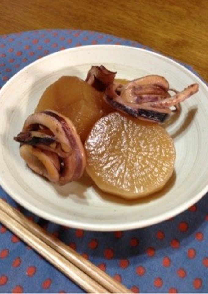 イカと大根の煮物-レシピのメイン写真
