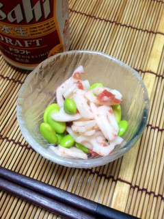 蓮根と枝豆の梅干し和え-レシピのメイン写真