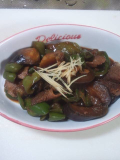 茄子と豚肉の味噌煮-レシピのメイン写真