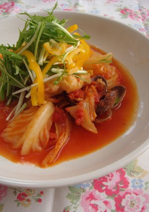 魚のフリット☆キャベツとアサリのソース-レシピのメイン写真