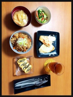 いわし炊き込みご飯定食-レシピのメイン写真
