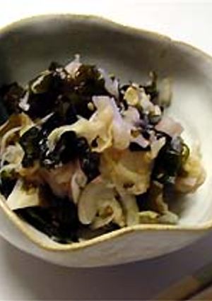 ヘルシー常備菜☆キャベツとワカメの酢の物-レシピのメイン写真