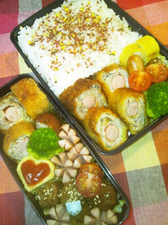 簡単☆豚バラ野菜巻きフライ♪-レシピのメイン写真