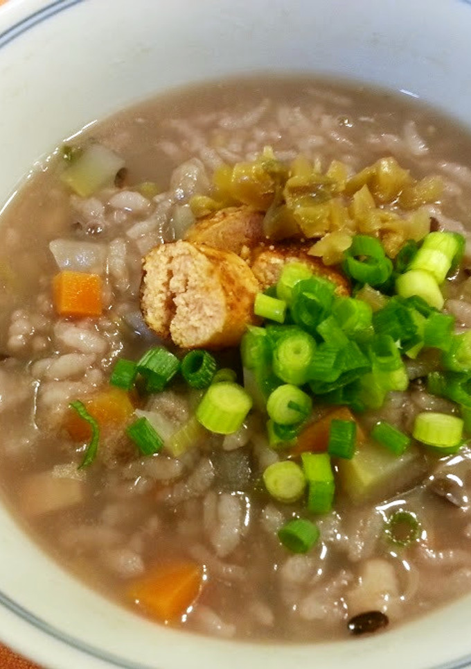根菜たっぷり中華粥-レシピのメイン写真