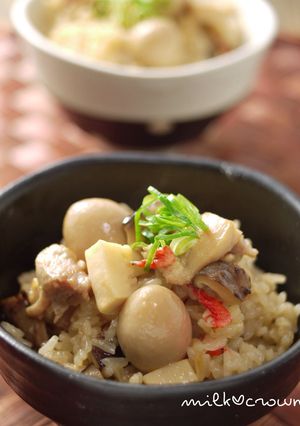 中華ちまき風炊き込みご飯～もち米入り～-レシピのメイン写真