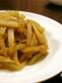ハヤトウリの炒め煮(きんぴら風)-レシピのメイン写真