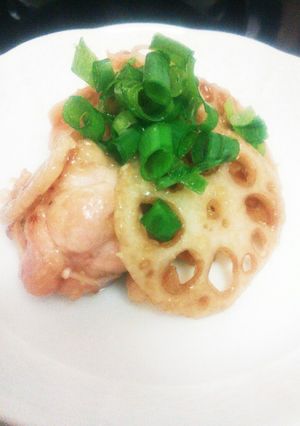 鶏ももとレンコンのバター醤油♪-レシピのメイン写真