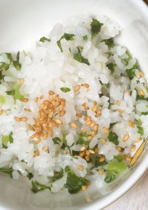 菜めし 大根菜 簡単おいしい-レシピのメイン写真