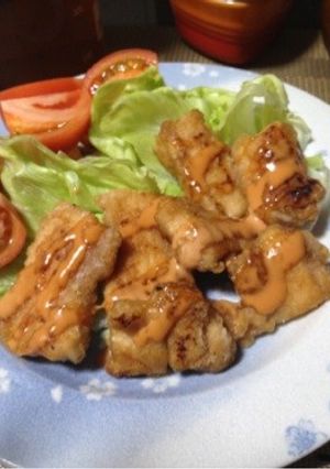 【簡単】鶏ムネ肉のヘルシーナゲット風♪-レシピのメイン写真