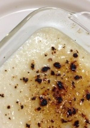 残ったお粥でライスプディング-レシピのメイン写真