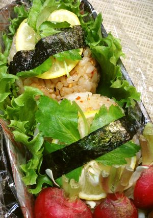 豚焼き肉オニギリ-レシピのメイン写真