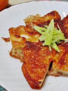 お弁当にも♡さつま揚げのチーズ焼き-レシピのメイン写真