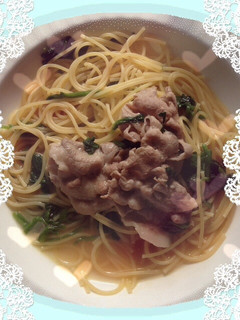 ほうれん草の和風パスタ♥︎-レシピのメイン写真