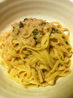 たらことイカしそのパスタ-レシピのメイン写真