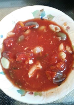 いぬ飯　黒枝豆でミネストローネ-レシピのメイン写真