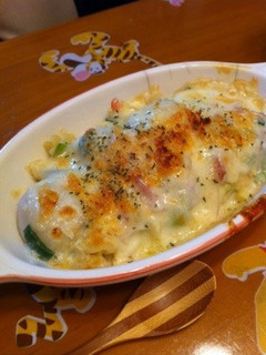 簡単!ねぎと山芋グラタン-レシピのメイン写真
